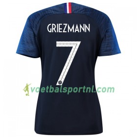 Frankrijk Griezmann 7 Dames Thuis Shirt WK voetbal 2018